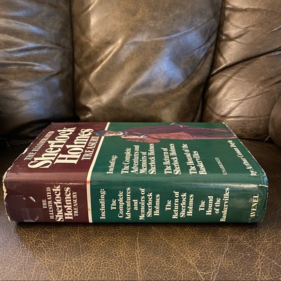 The Illustrated SHERLOCK HOLMES Treasury Hardcover Book by Arthur Conan Doyle - Picture 6 of 13